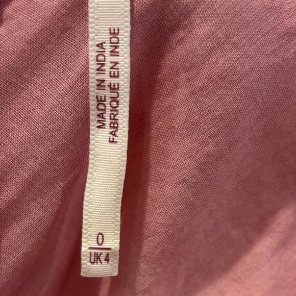 Free People Delightful Clip Dot Mini Dress -  Pink - Size 0 - Picture 5 of 8